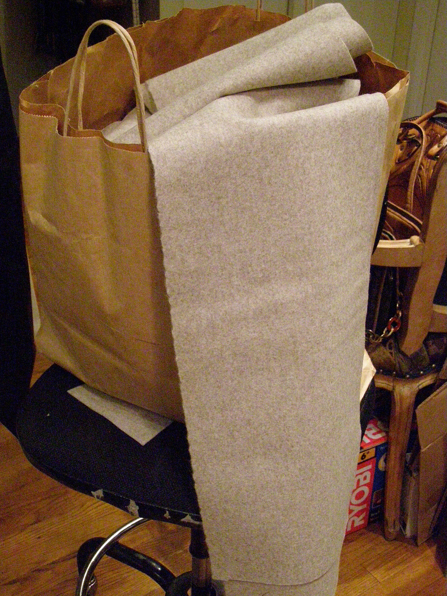 Tailoring with Felted Wool, Part 1 The Bark Coat Project Threads