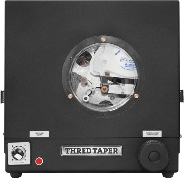 Thred Taper Automatic Teflon PTFE Tape Applicator Machine