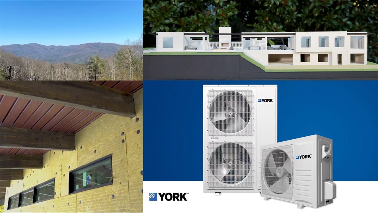Video Pinhoti Peak York HVAC Install three squared