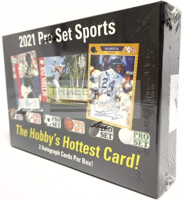 MULTISPORT 2021 Leaf Pro Set Sports Hobby Box Three Stripe Cards