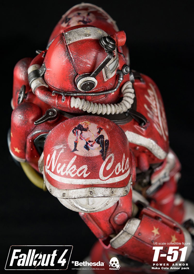 Fallout 4 T51 Power Armor Nuka Cola Armor Pack threezero store