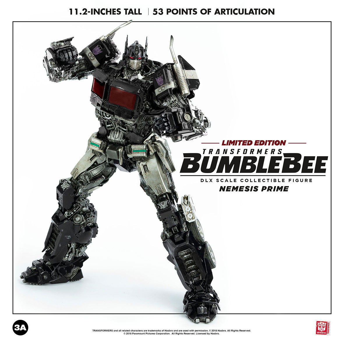 Nemesis Prime DLX Scale Collectible Figure (Limited Edition) by