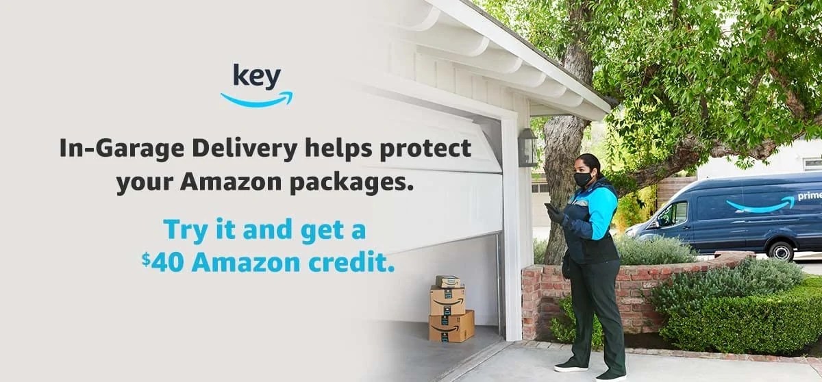 Amazon Garage Delivery Service 40 Amazon Credit When You Use It