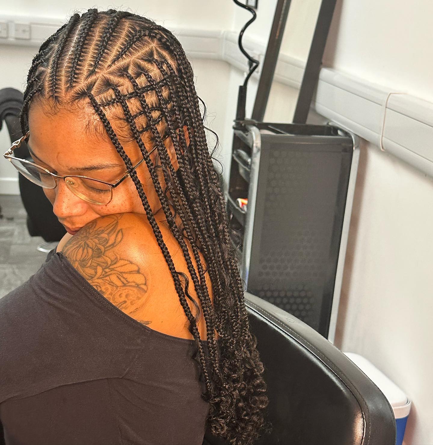 27 Triangle Braids Hairstyle Ideas | ThriveNaija