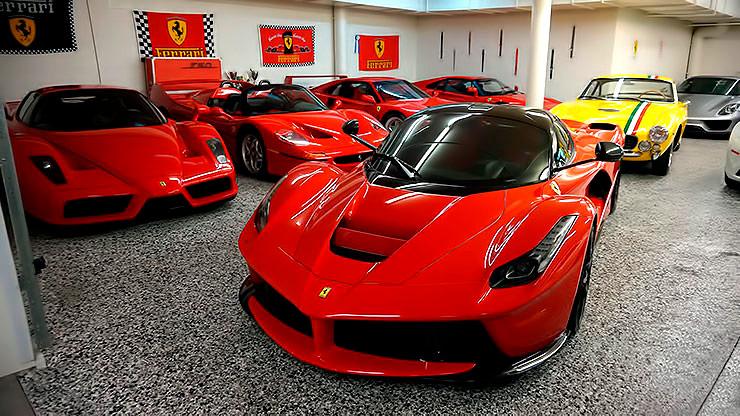 David Lee’s 50 Million Worth Ferrari Collection ThrottleXtreme