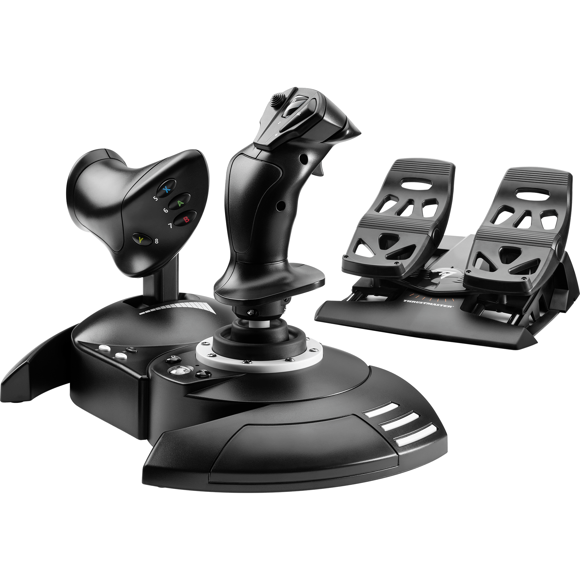 T.Flight Full Kit X Flight Simulation Joysticks and Accessories for