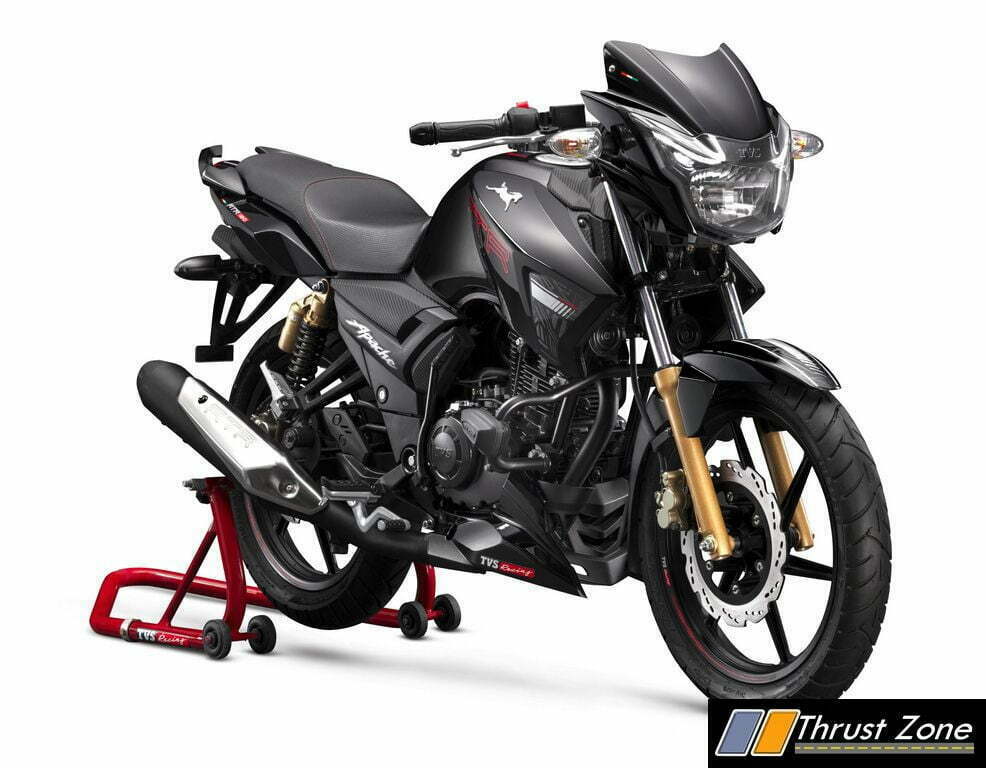 2019 TVS Apache RTR 180 Launched Know Details