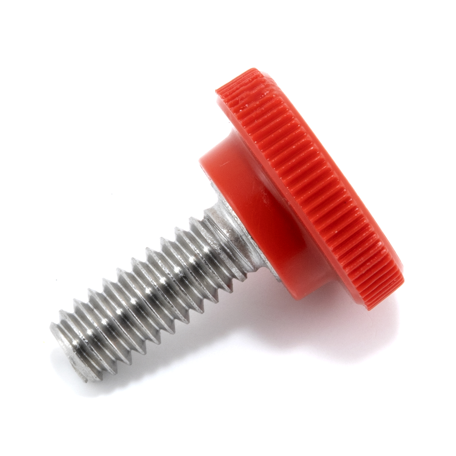 1/4"20 X 5/8" Red Knurled Round Thumb Screw Depot®