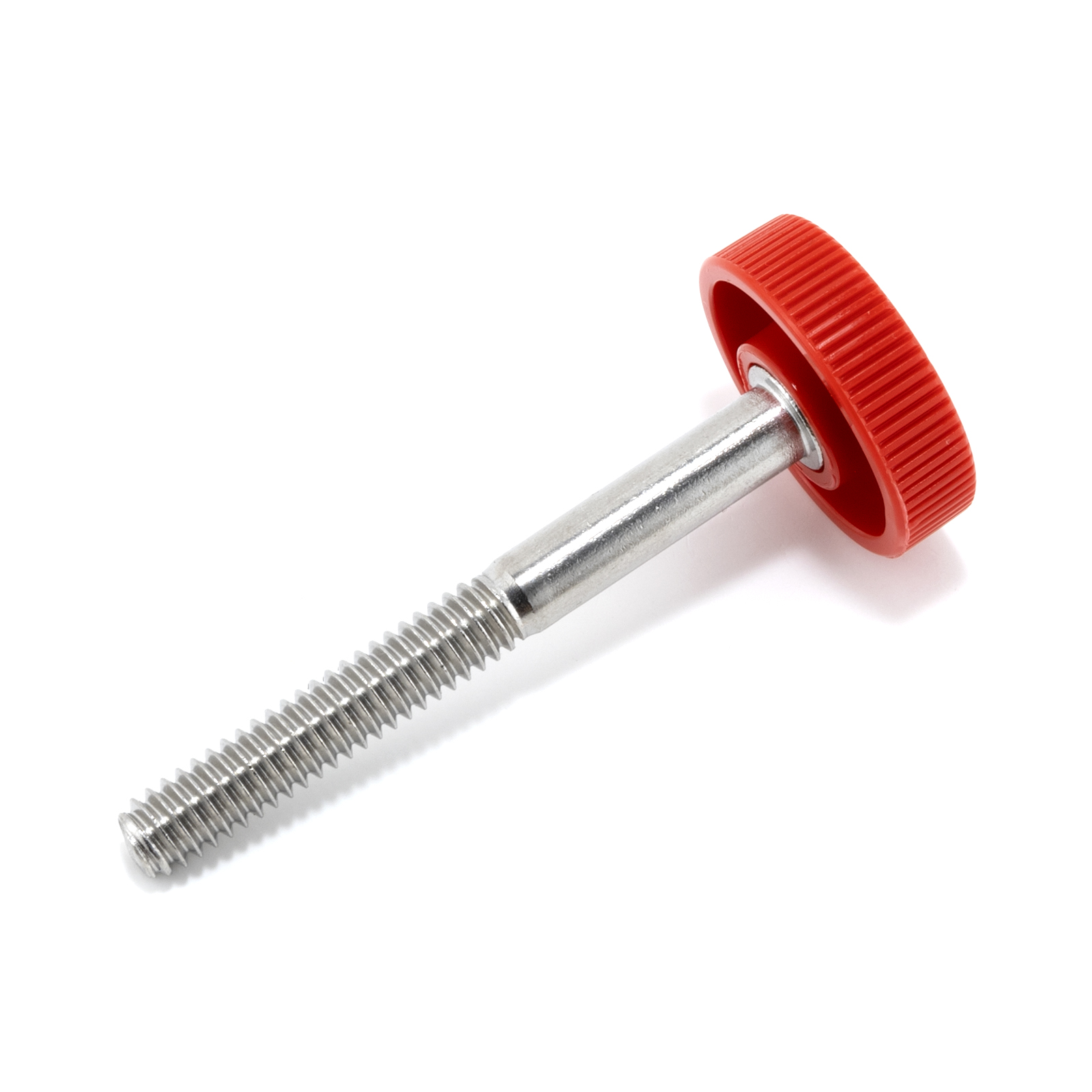 1/4"20 X 21/4" Red Oversized Knurled Round Thumb Screw Depot®