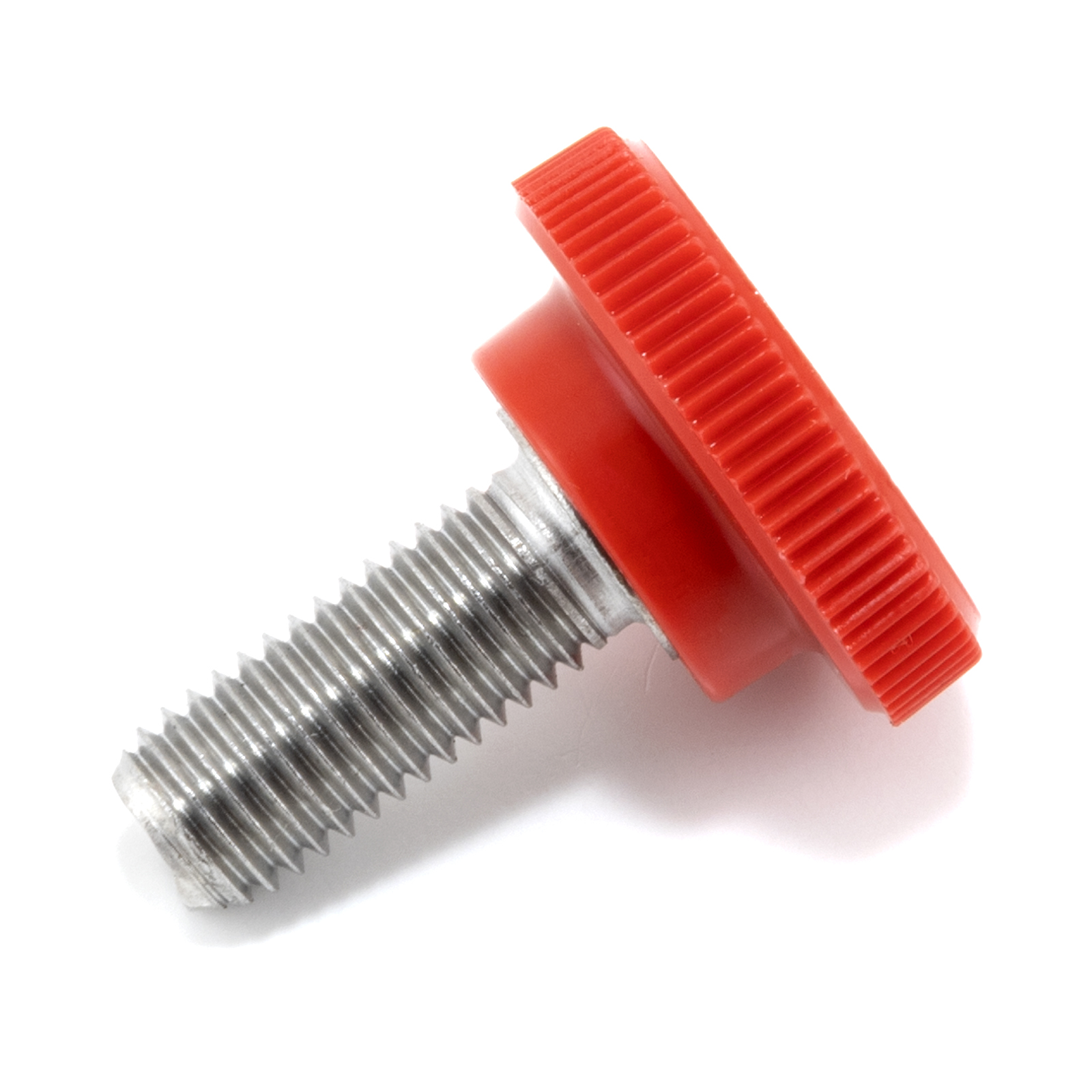 1/4"28 X 5/8" Red Knurled Round Thumb Screw Depot®