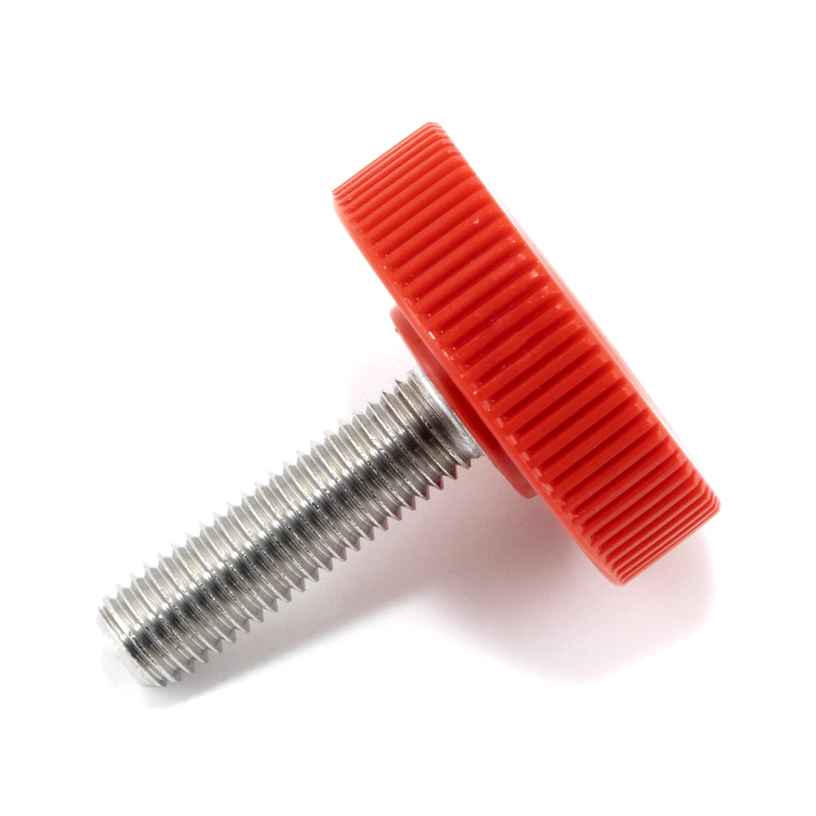 5-Pack Stainless Steel Thumb Screws - 1/4-28 X 3/4 Inch Fine Thread Knurled Head