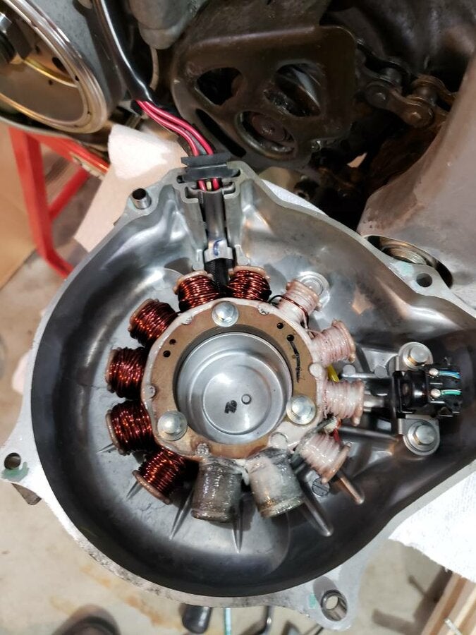 DIY stator rewind on XRR? Page 5 XR600R & XR650R/L ThumperTalk