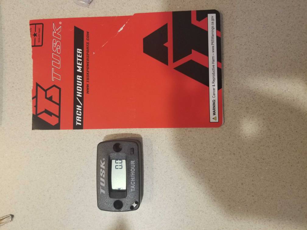 Tusk tach/hour meter WR250F/YZ250F/YZ250FX ThumperTalk