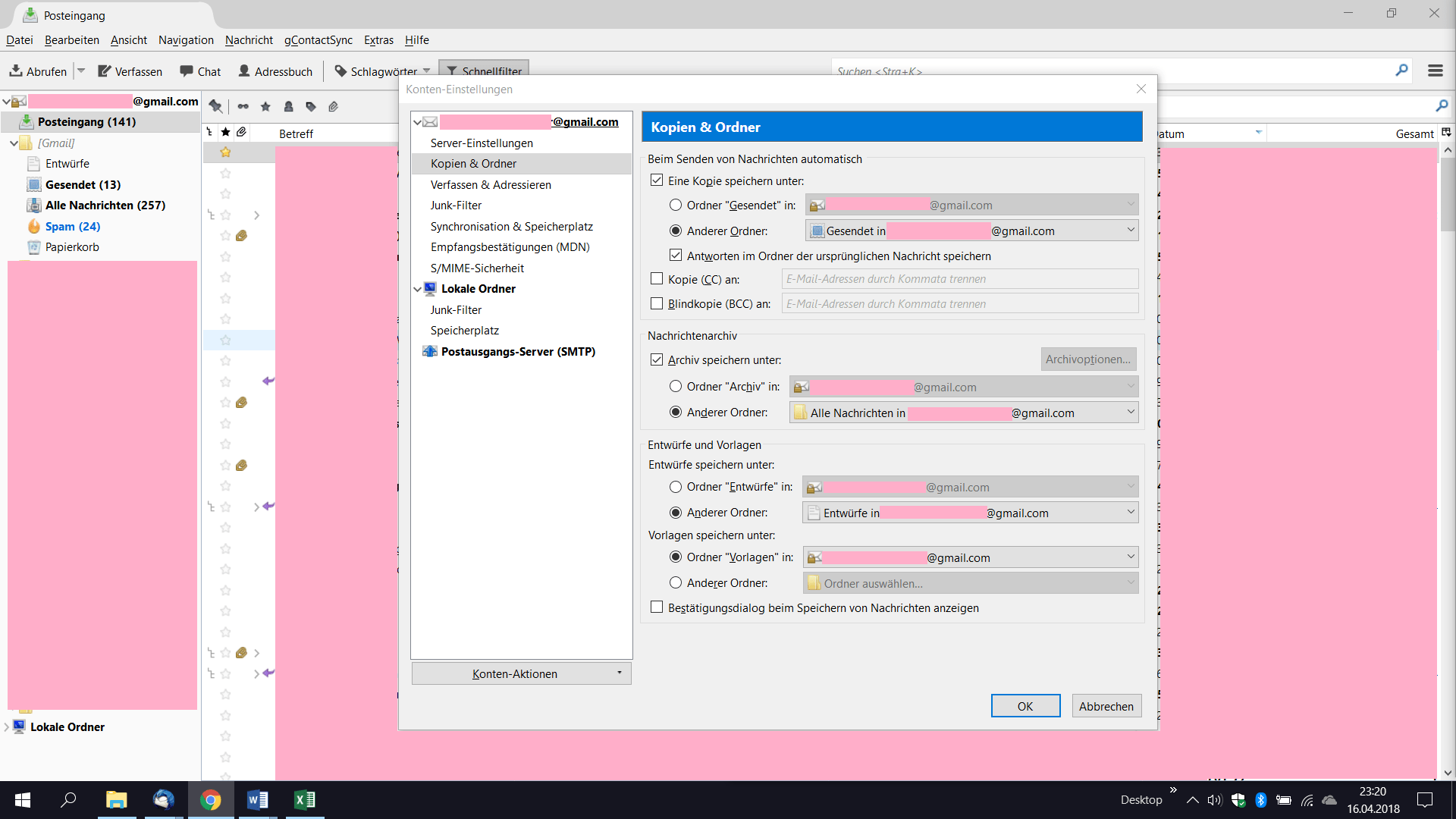 Entwurf Noch Nicht Synchronisiert Gmx
