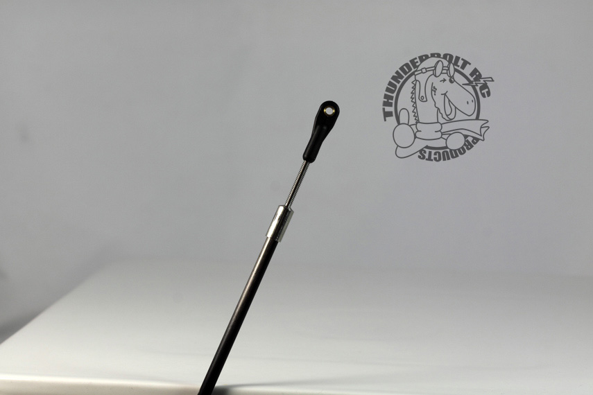 Carbon Fiber Pushrod End Connectors (Large 3/16) (Qty 1) TBOLT R/C