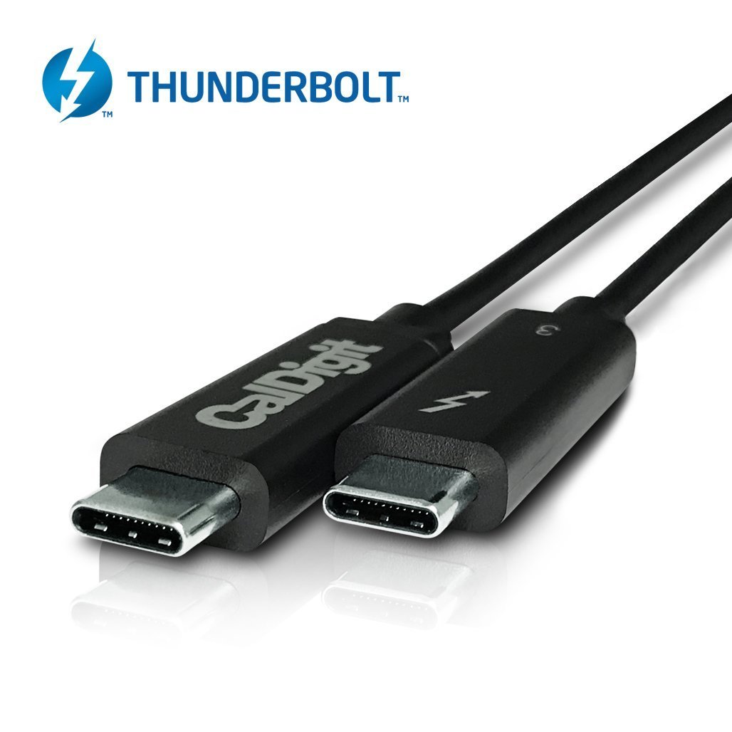 CalDigit Thunderbolt™ 3 Cable, 40Gbps, 0.5m Thunderbolt Technology