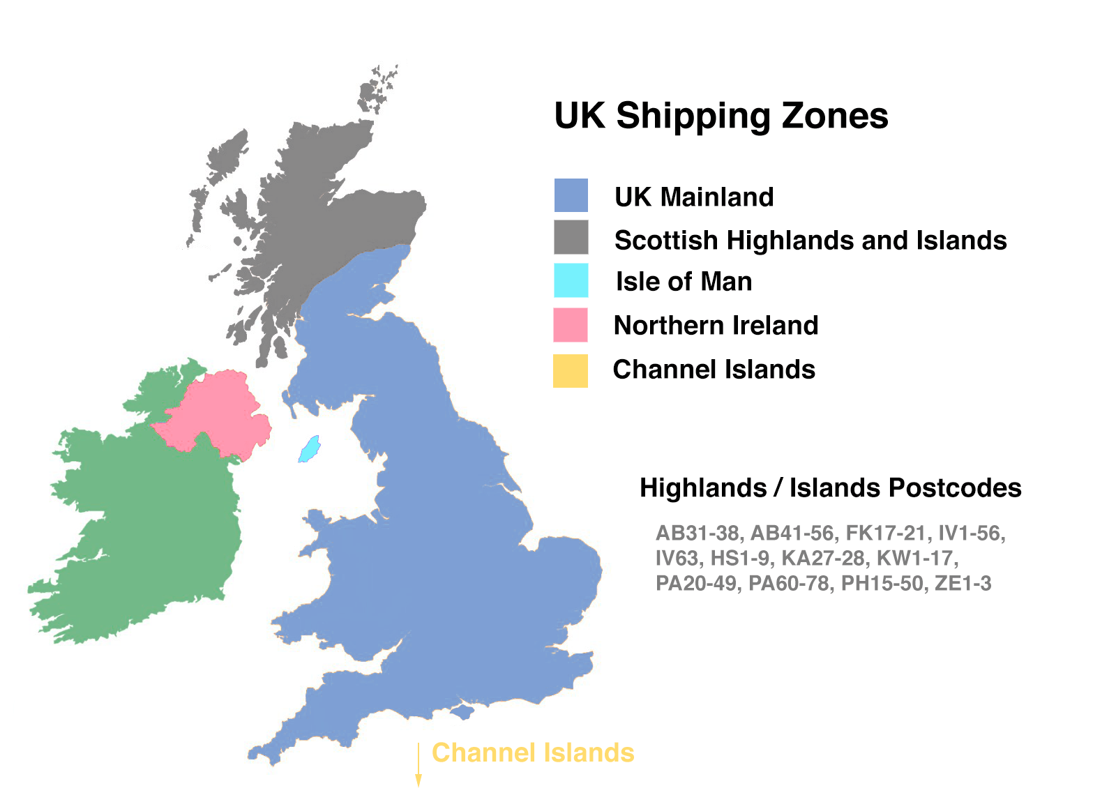 Delivery Prices & Information THUNDERPOLE