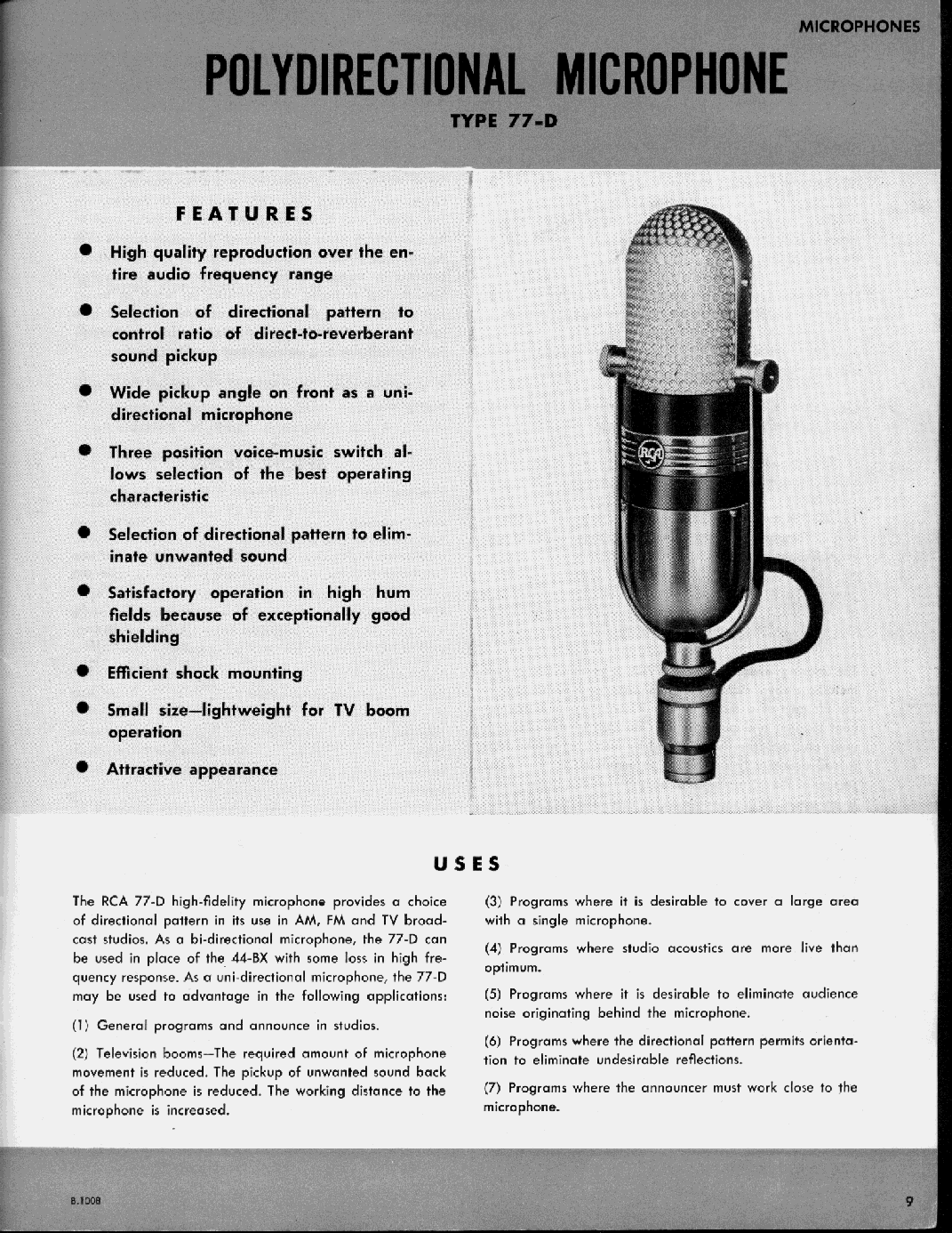 RCA & Western Electric Microphone Documentation