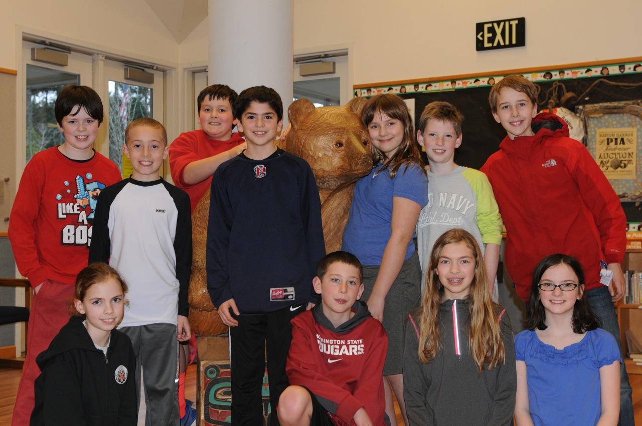 Boston Harbor Elementary School Service Club Making a Difference in our