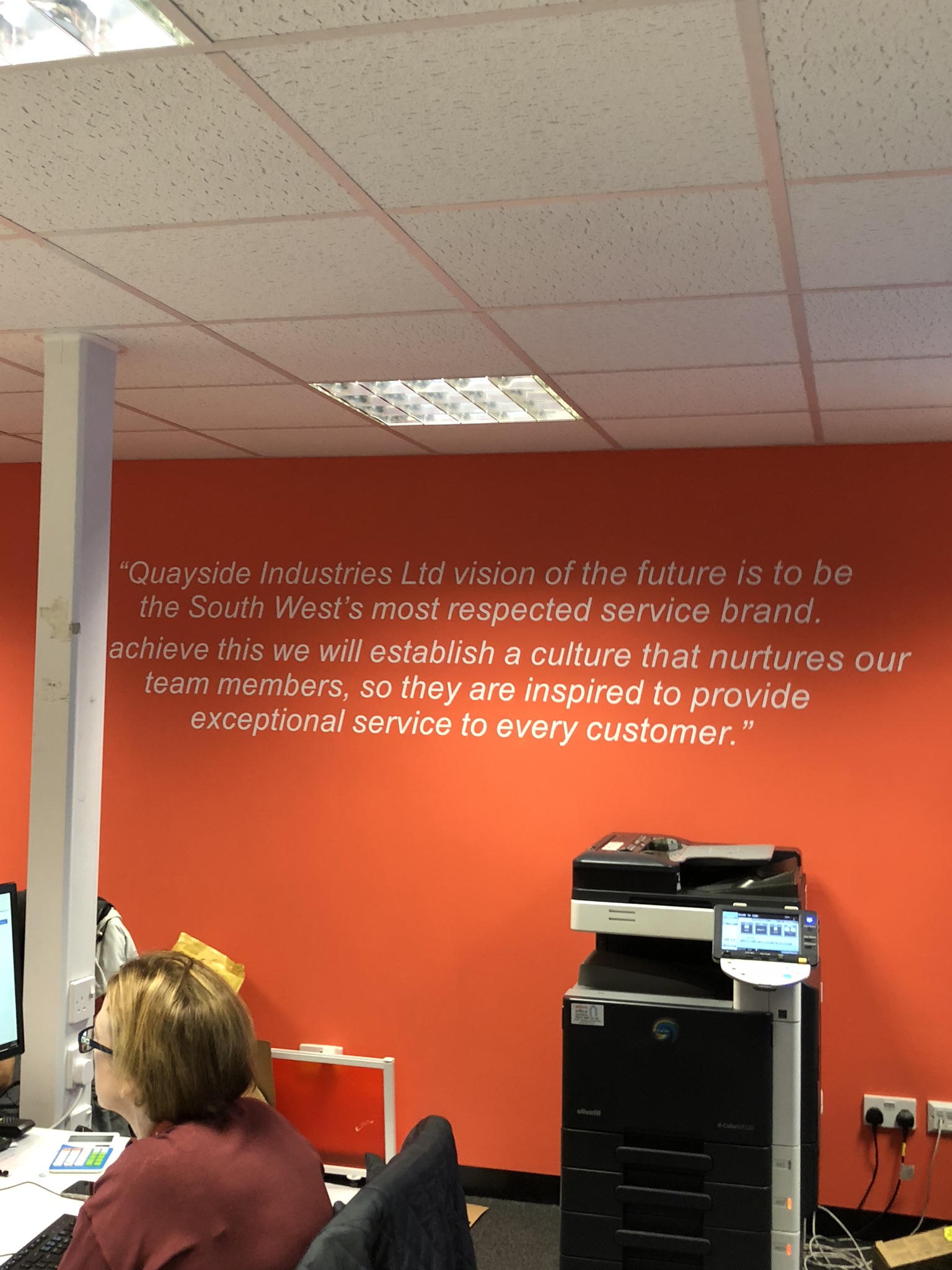 Vinyl Wall Art Branding for Walls