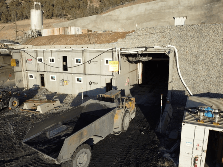 Goldrush Twin Declines Cortez Mine Site (USA) Thyssen Mining