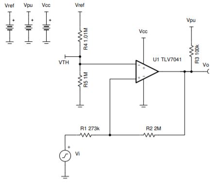 Inverting Comparator With Hysteresis Circuit Diagram - Circuit Diagram