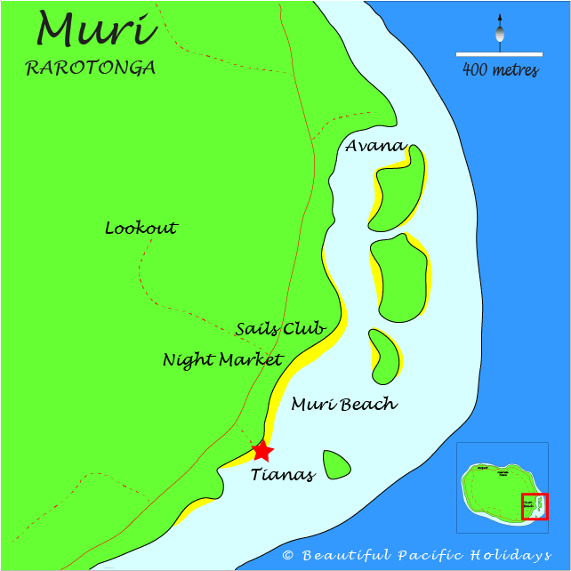 Information Muri Beach Rarotonga Activities, Shops & Restaurants