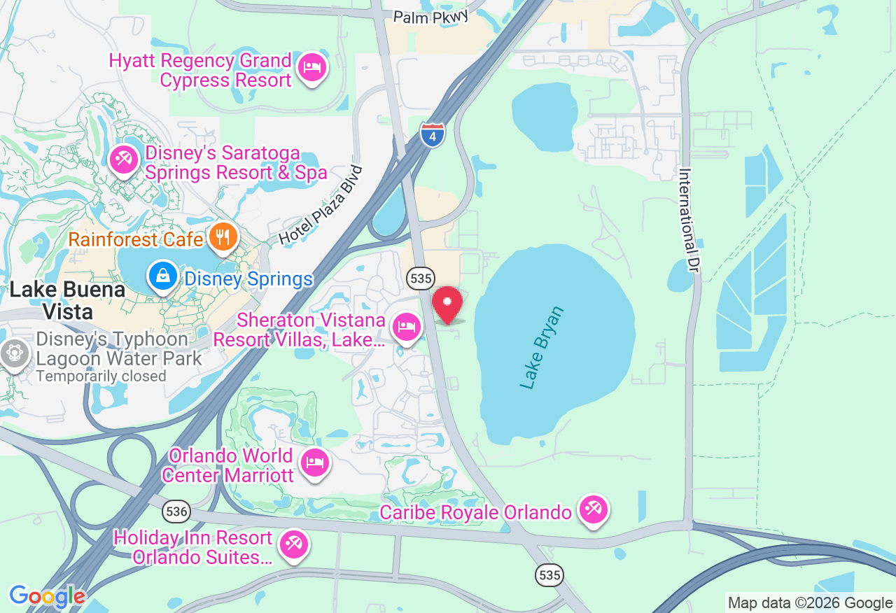 Blue Heron Resort Orlando Florida Map Pensacola Hotel in Lake Buena Vista Blue Heron Beach Resort