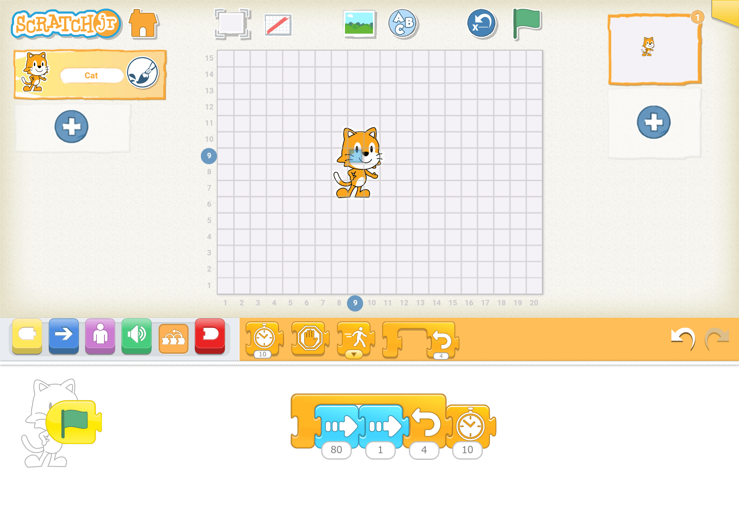 Scratch Junior l’initiation au code pour les plus jeunes sur iPad et