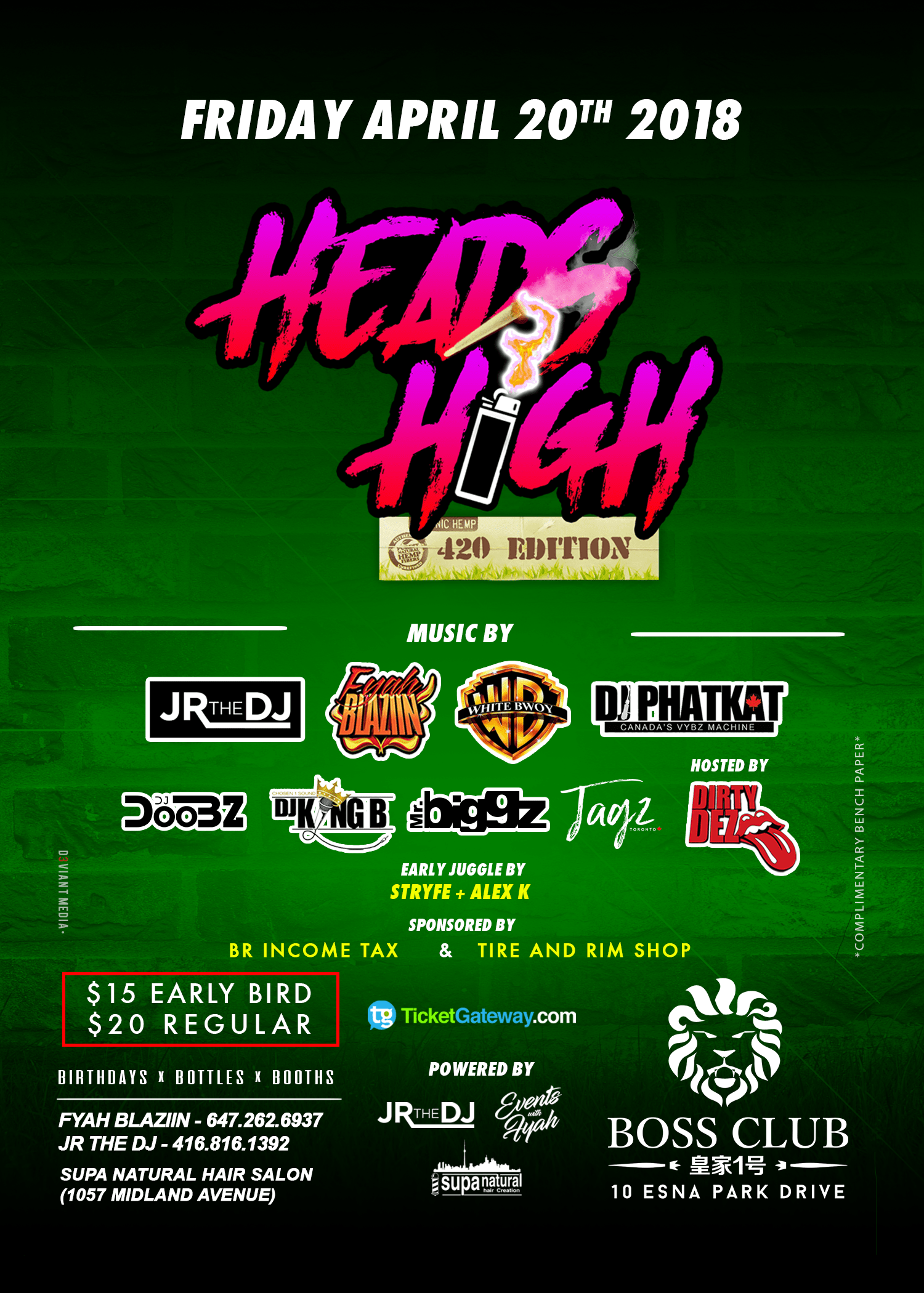 HEADS HIGH 420 EDITION