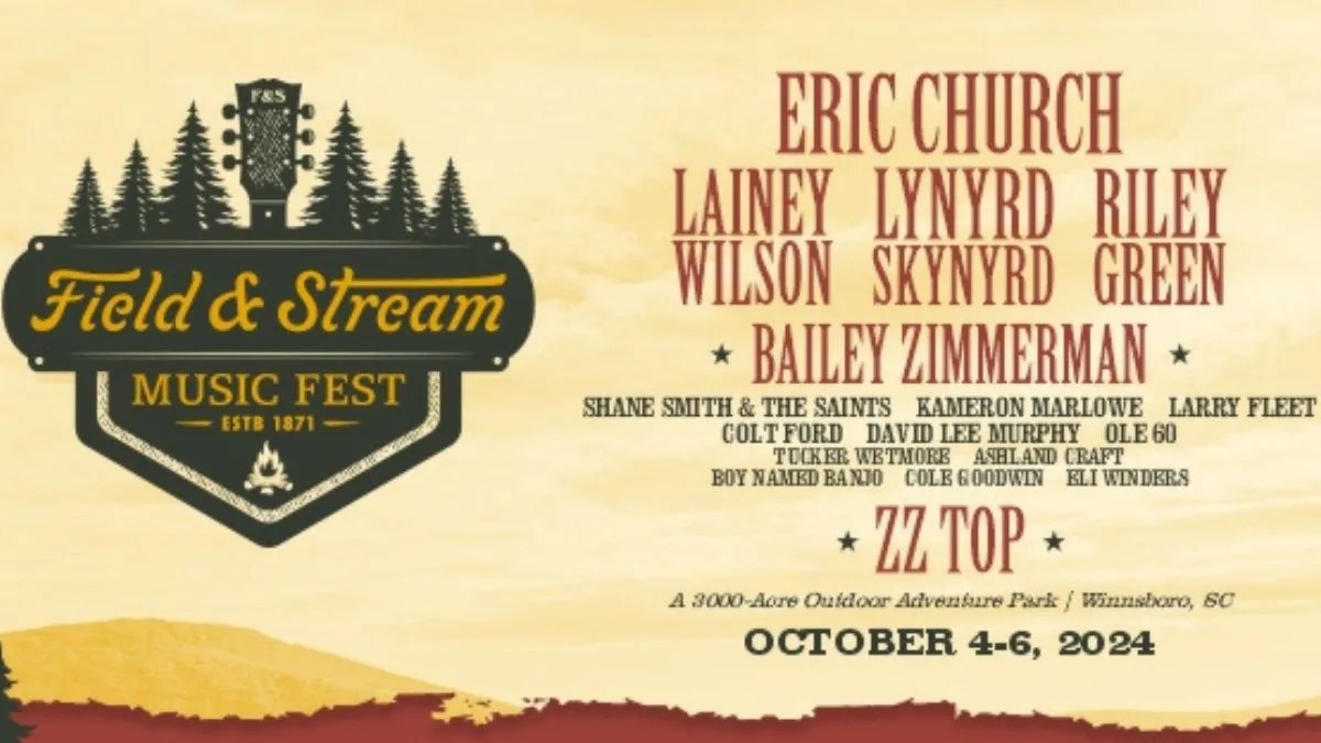 Field & Stream Music Fest Eric Church, Lainey Wilson, ZZ Top