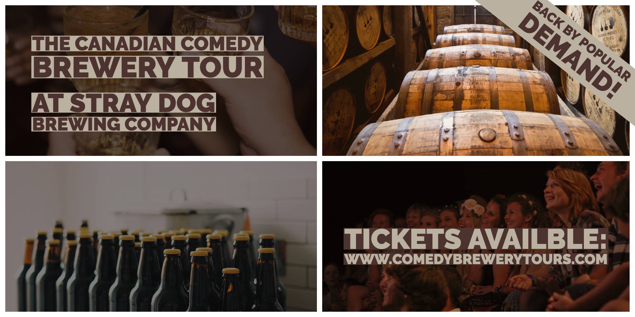 The Canadian Comedy Brewery Tour Stray Dog Brewing Company The