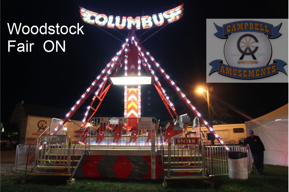 Woodstock Fair (Carnival Wristbands) Carnival Rides, Woodstock, ON