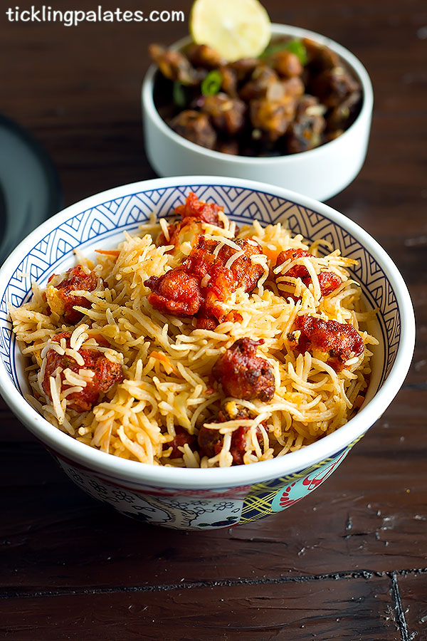 Gobi Fried Rice Recipe Cauliflower Fried Rice Tickling Palates