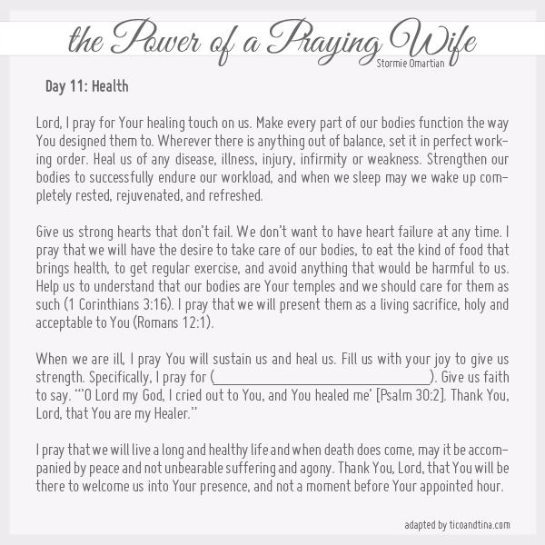 Power of a praying wife pdf Actualizado octubre 2022