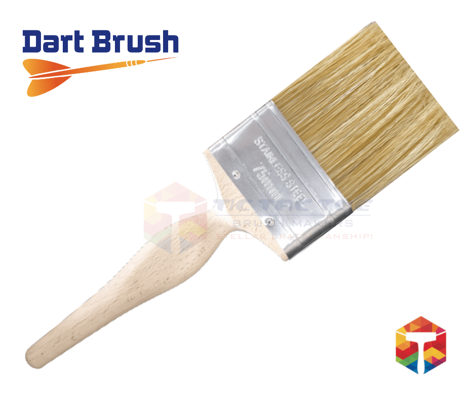 Paint Brush Tic Tac Toe Brush Makers