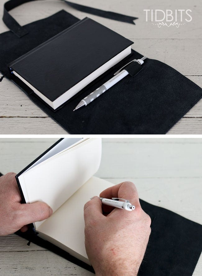 Leather Journal Cover DIY