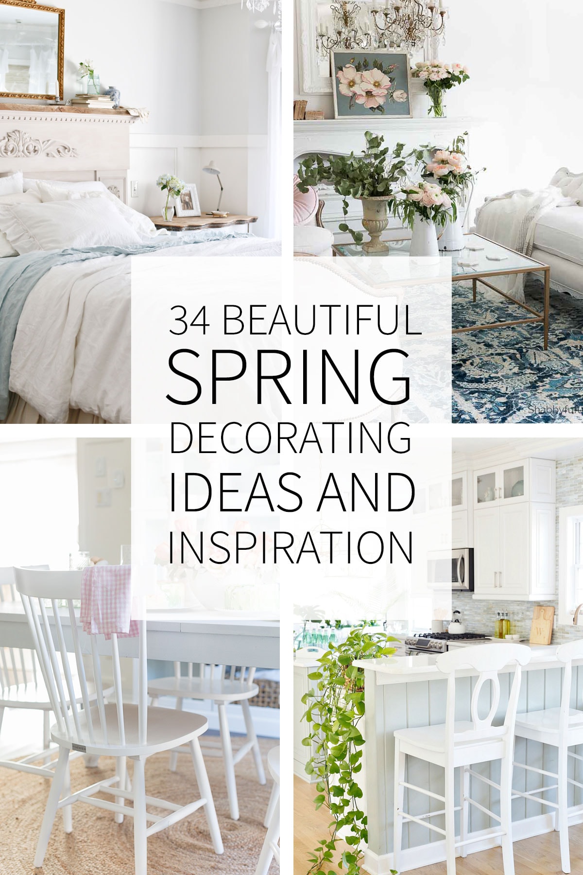 34 Inspiring and Beautiful Spring Decorating Ideas Tidbits