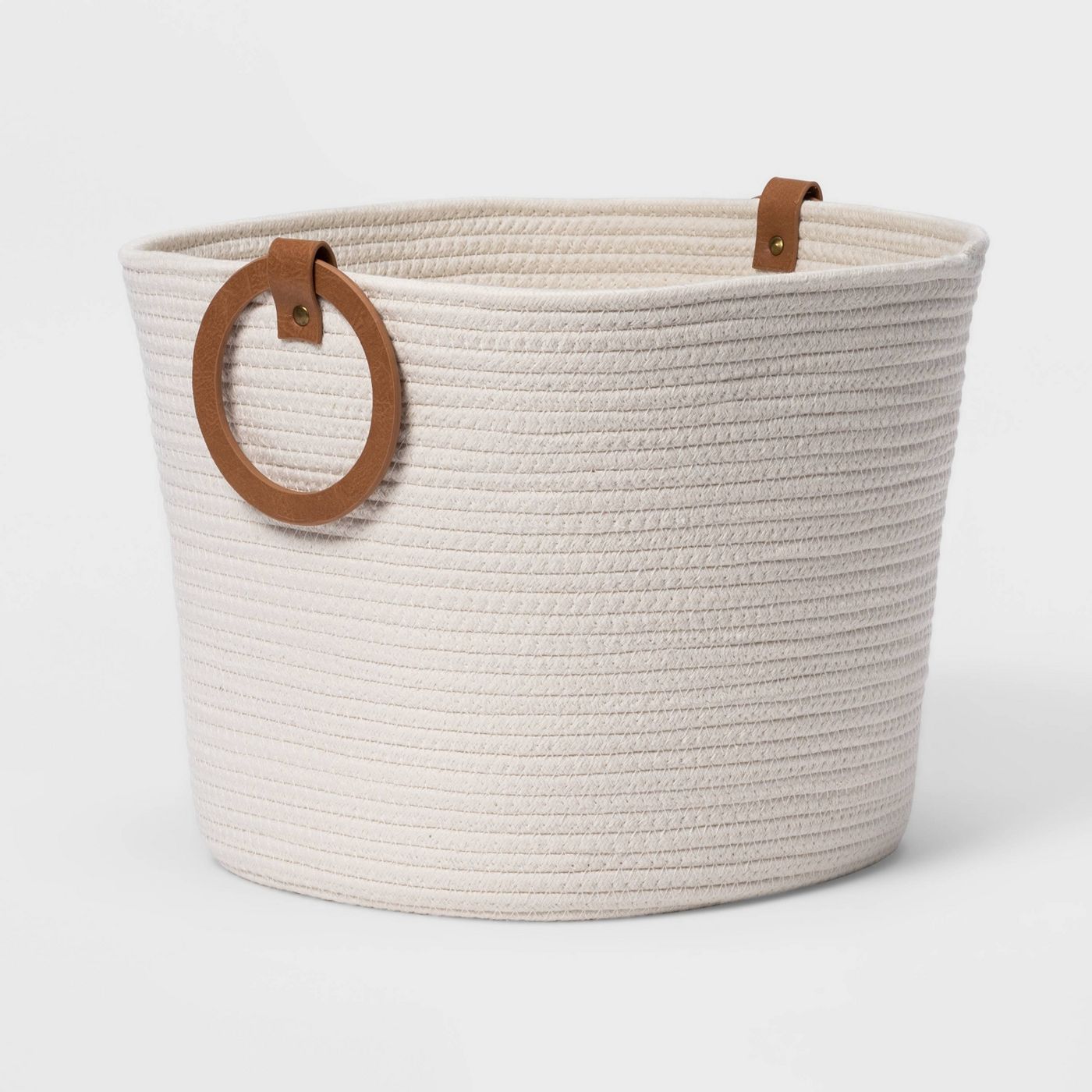 Rope Loop Handles Basket Tidbits