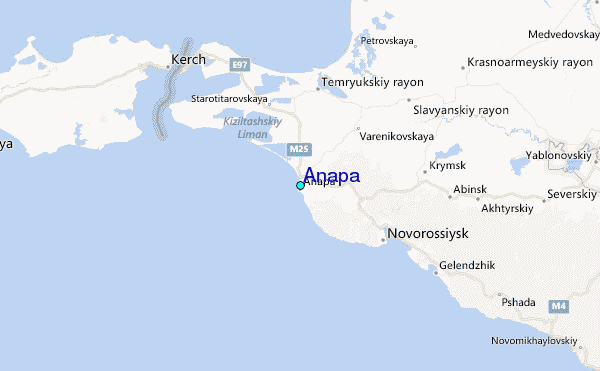 Anapa Tide Station Location Guide