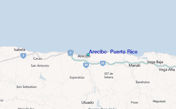 Arecibo Puerto Rico Tide Station Location Guide