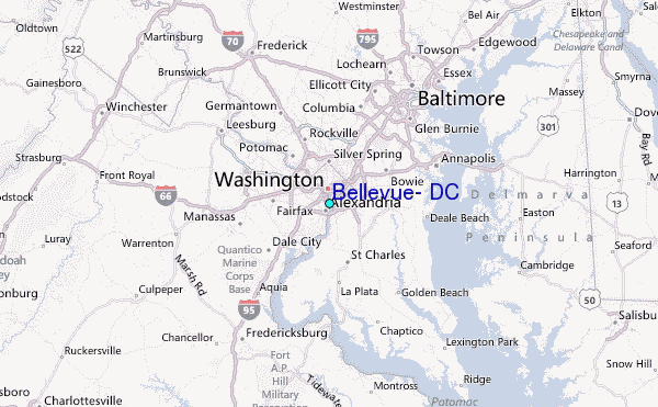 Bellevue, DC Tide Station Location Guide