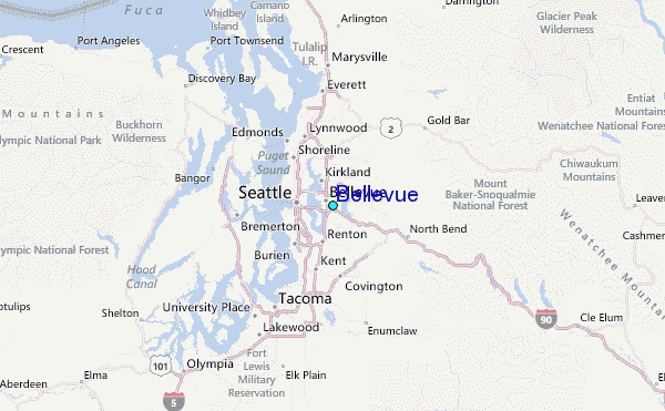 Bellevue Tide Station Location Guide