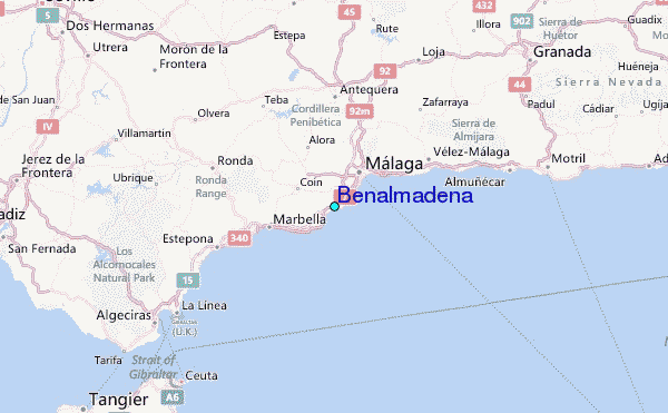 Benalmadena Tide Station Location Guide