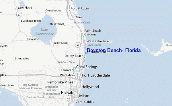 29 Boynton Beach Fl Map Maps Database Source