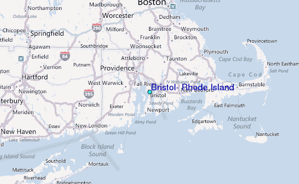 Bristol, Rhode Island Tide Station Location Guide
