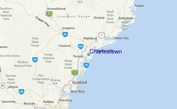 Charlestown Tide Station Location Guide