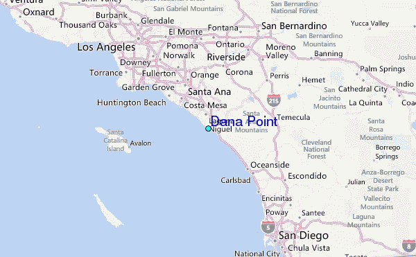 Dana Point Tide Station Location Guide