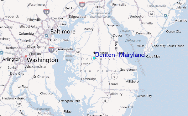 Denton, Maryland Tide Station Location Guide