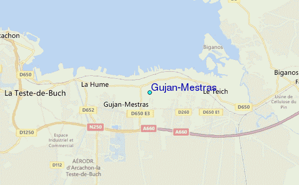 GujanMestras Tide Station Location Guide